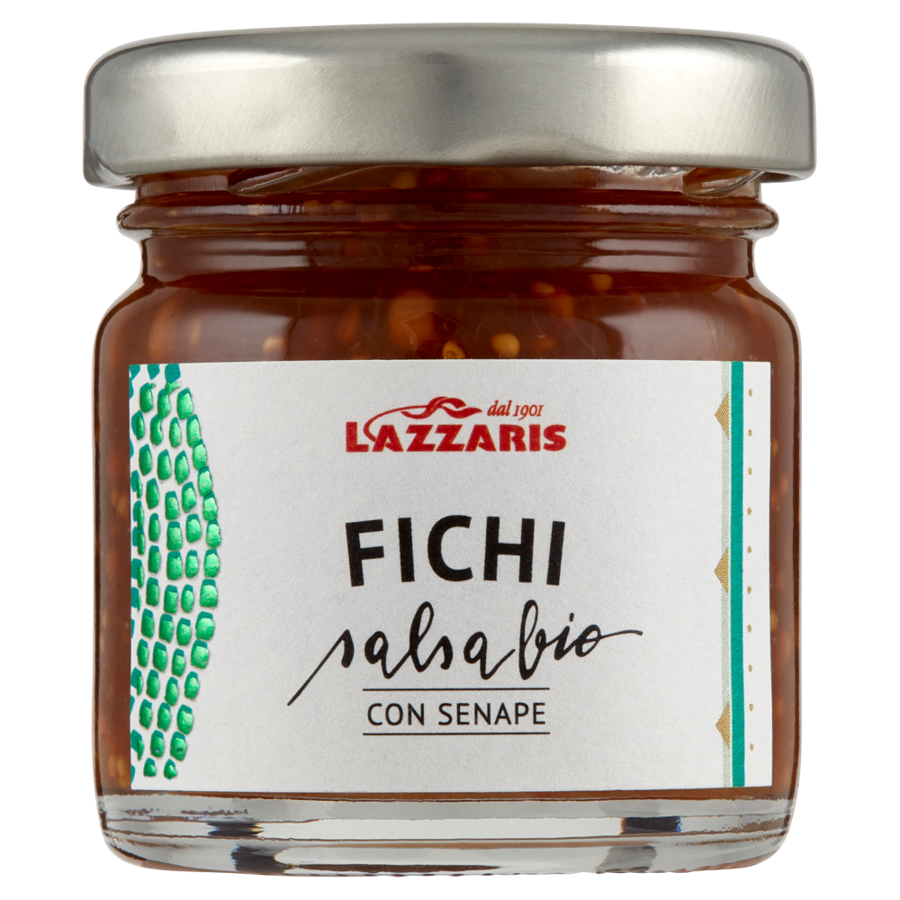 Lazzaris Fichi salsa bio con Senape 40 g