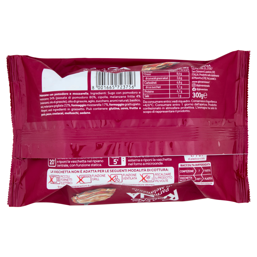 Giovanni Rana Parmigiana di Melanzane 300 g