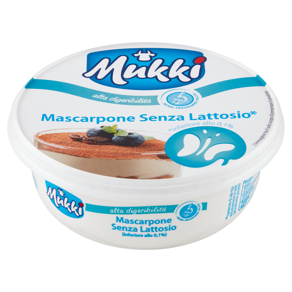 Mukki Mascarpone Senza Lattosio* 250 g