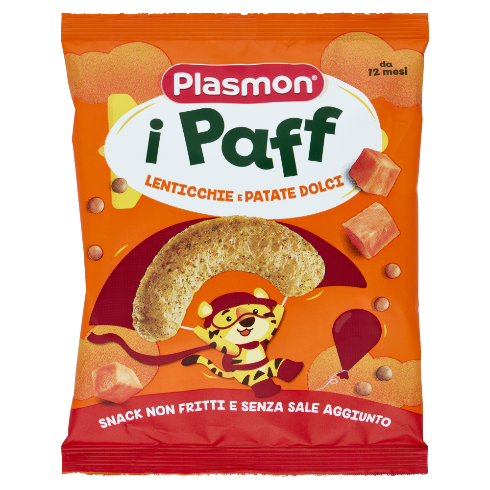 Plasmon i Paff Lenticchie e Patate Dolci 15 g