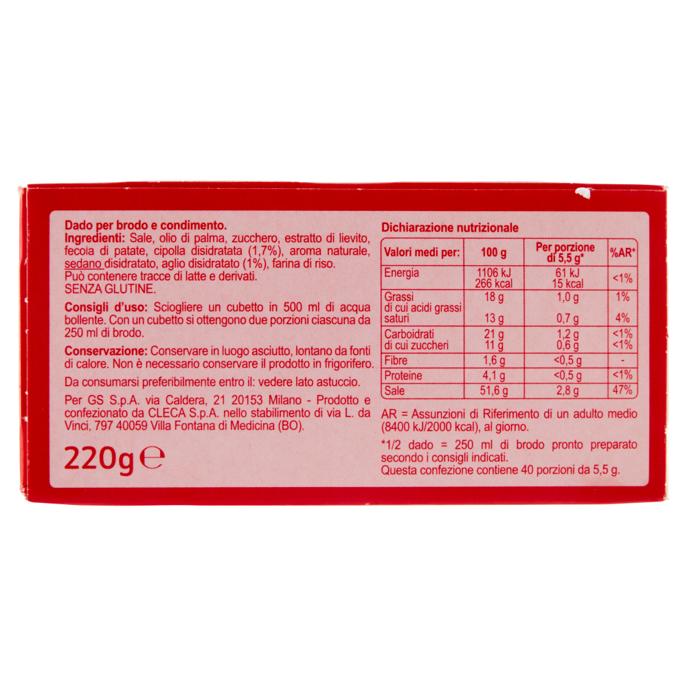 Carrefour Classic Dado Classico 220 g