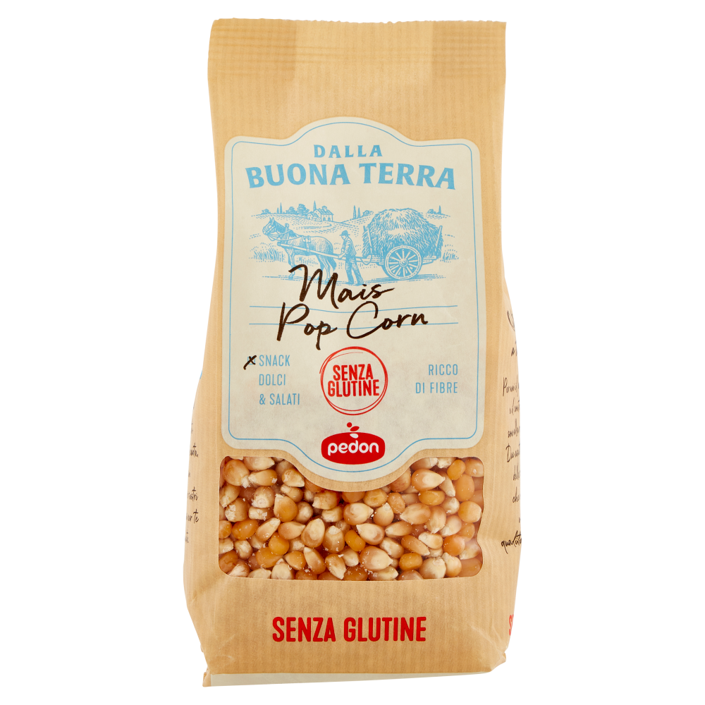 Dalla Buona Terra pedon Senza Glutine Mais Pop Corn 350 g