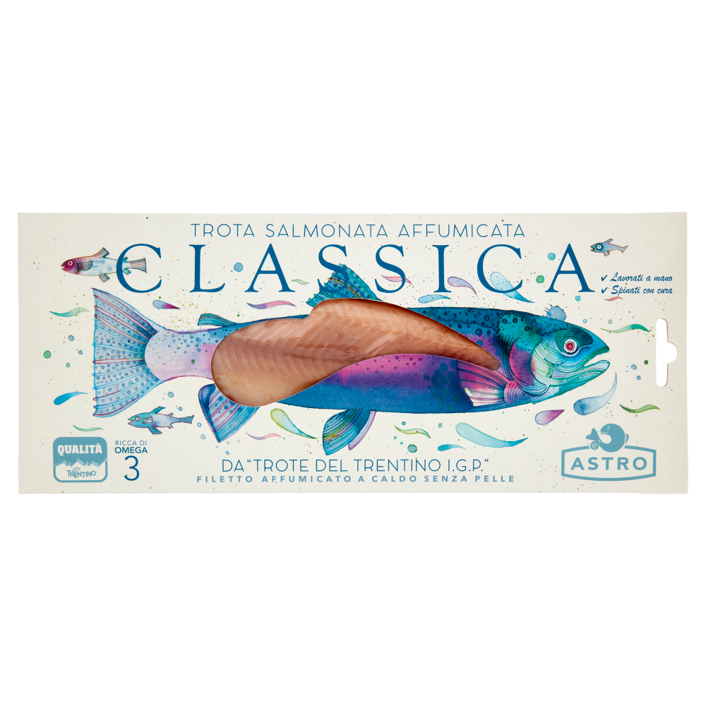 Astro Trota Salmonata Affumicata Classica 0.100 kg
