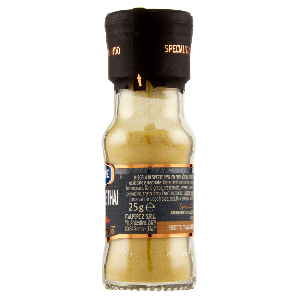 Italpepe Curry Verde Thai Macinato Delicato 25 g
