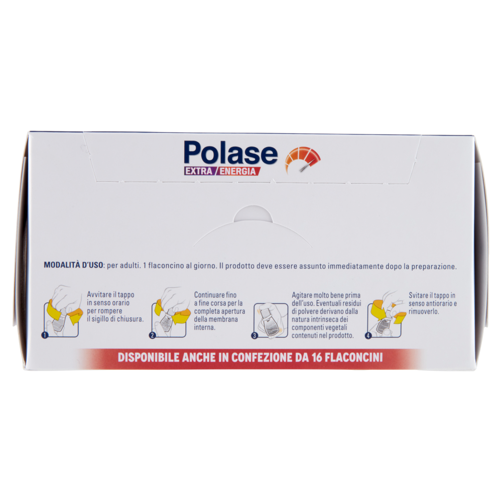 Polase extra energia integratore Vitamine azione rapida vitamine per energia fisica 8 fl 200 ml