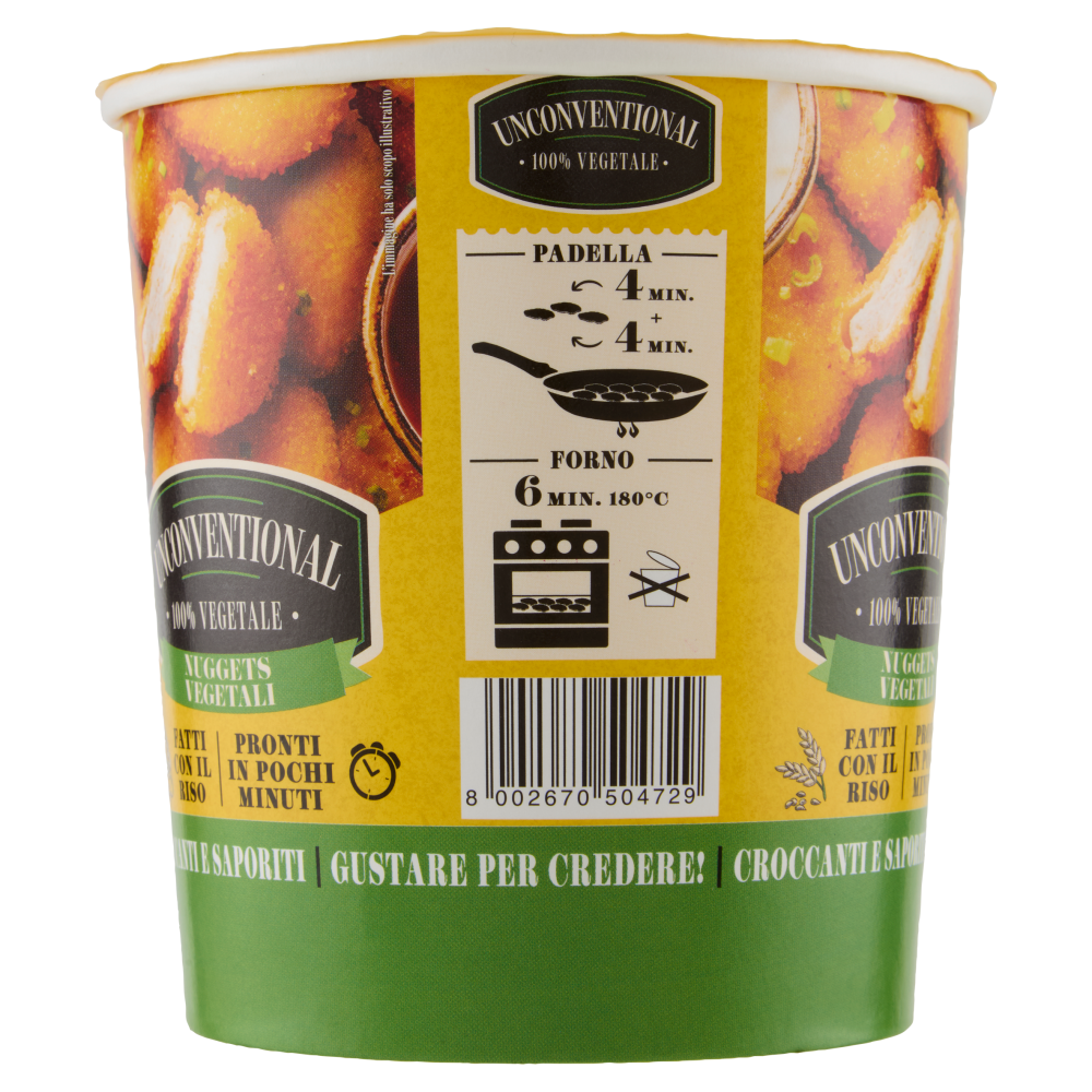 Unconventional Nuggets Vegetali 200 g