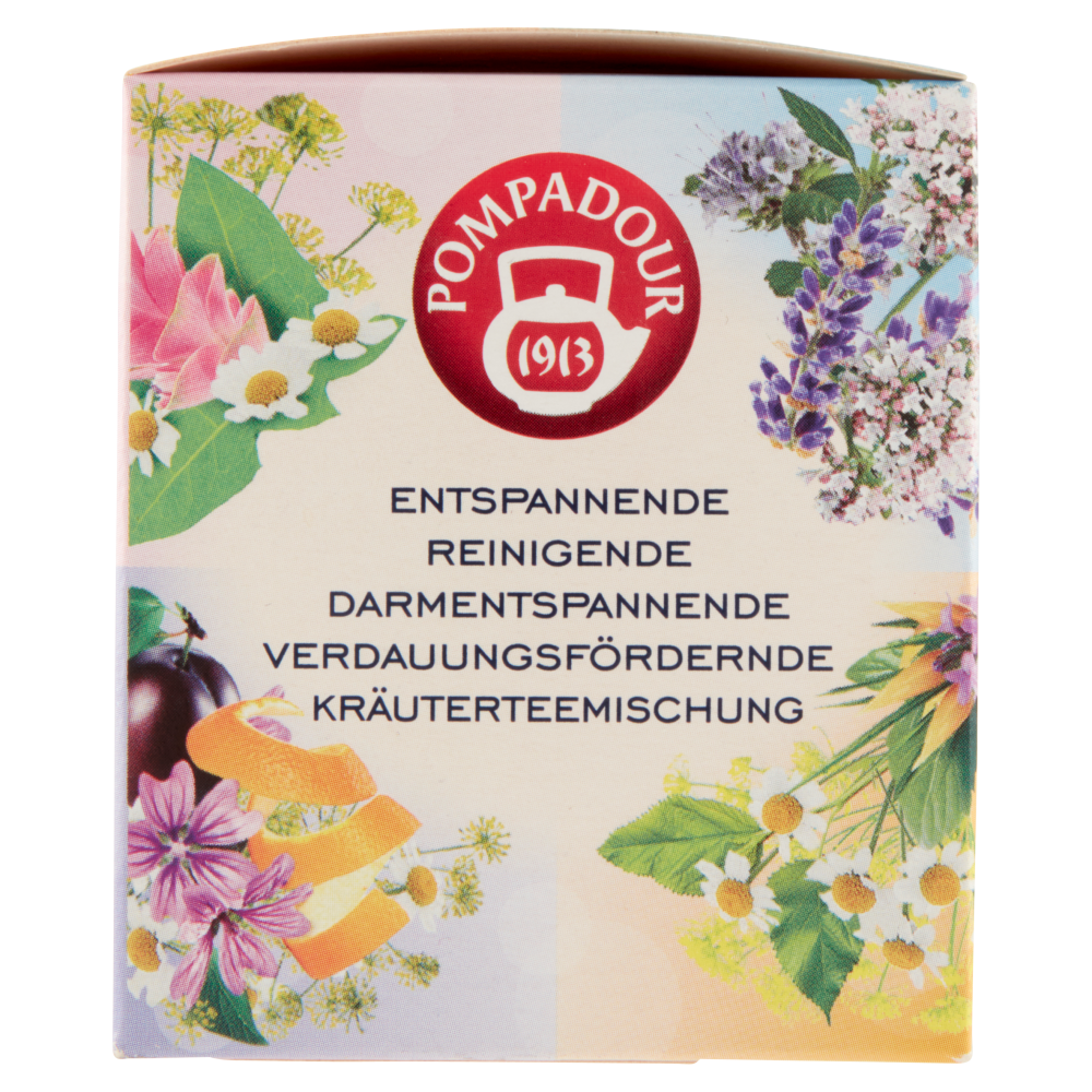 Pompadour Collection Tisane Plus Relax - Depurativa - Digestiva - Regolarità 16 x 2,2 g
