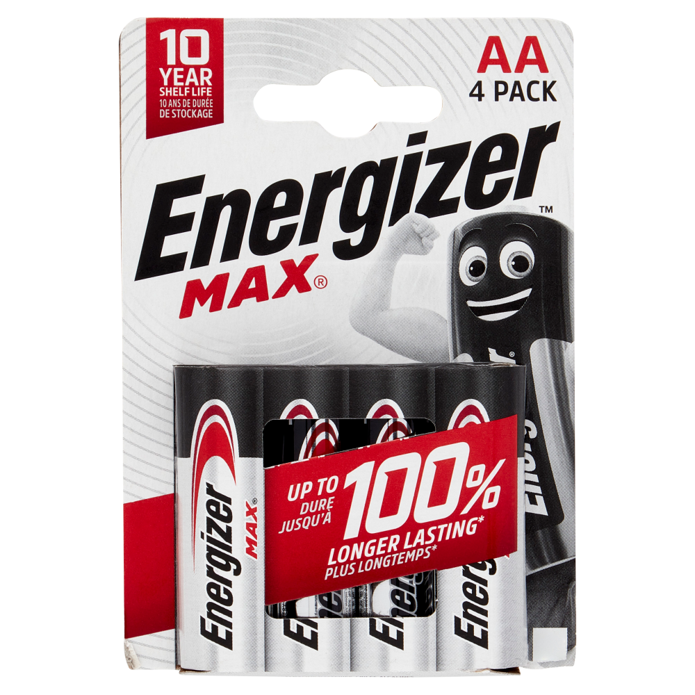 Energizer Max AA 4 pz