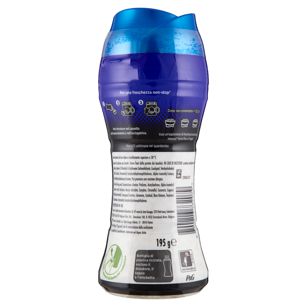 Lenor Unstoppables Profumo per il Bucato Freschezza Non-Stop* di Dash 195 g