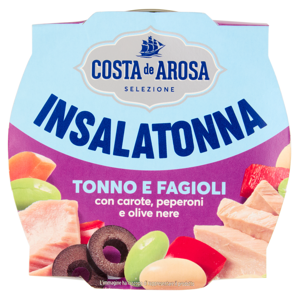 Costa de Arosa Insalatonna Tonno e Fagioli 160 g