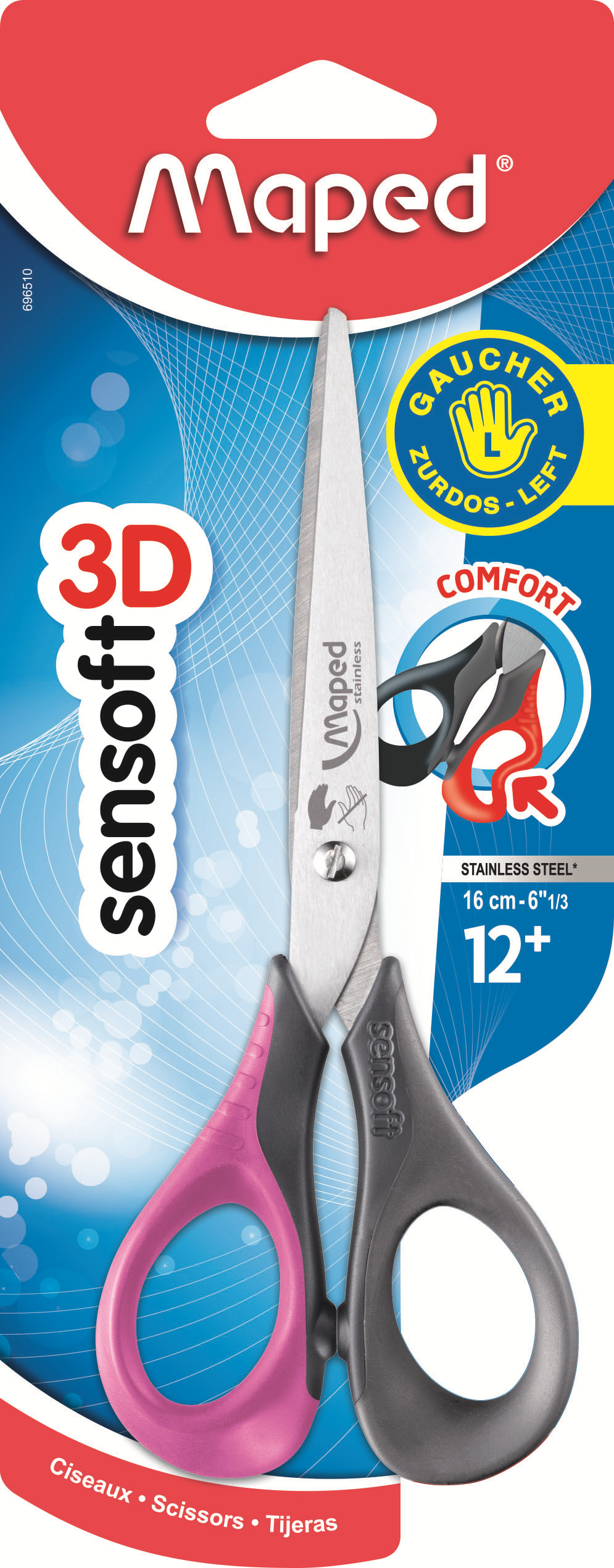 Maped Forbici Sensoft 16 cm per Mancini