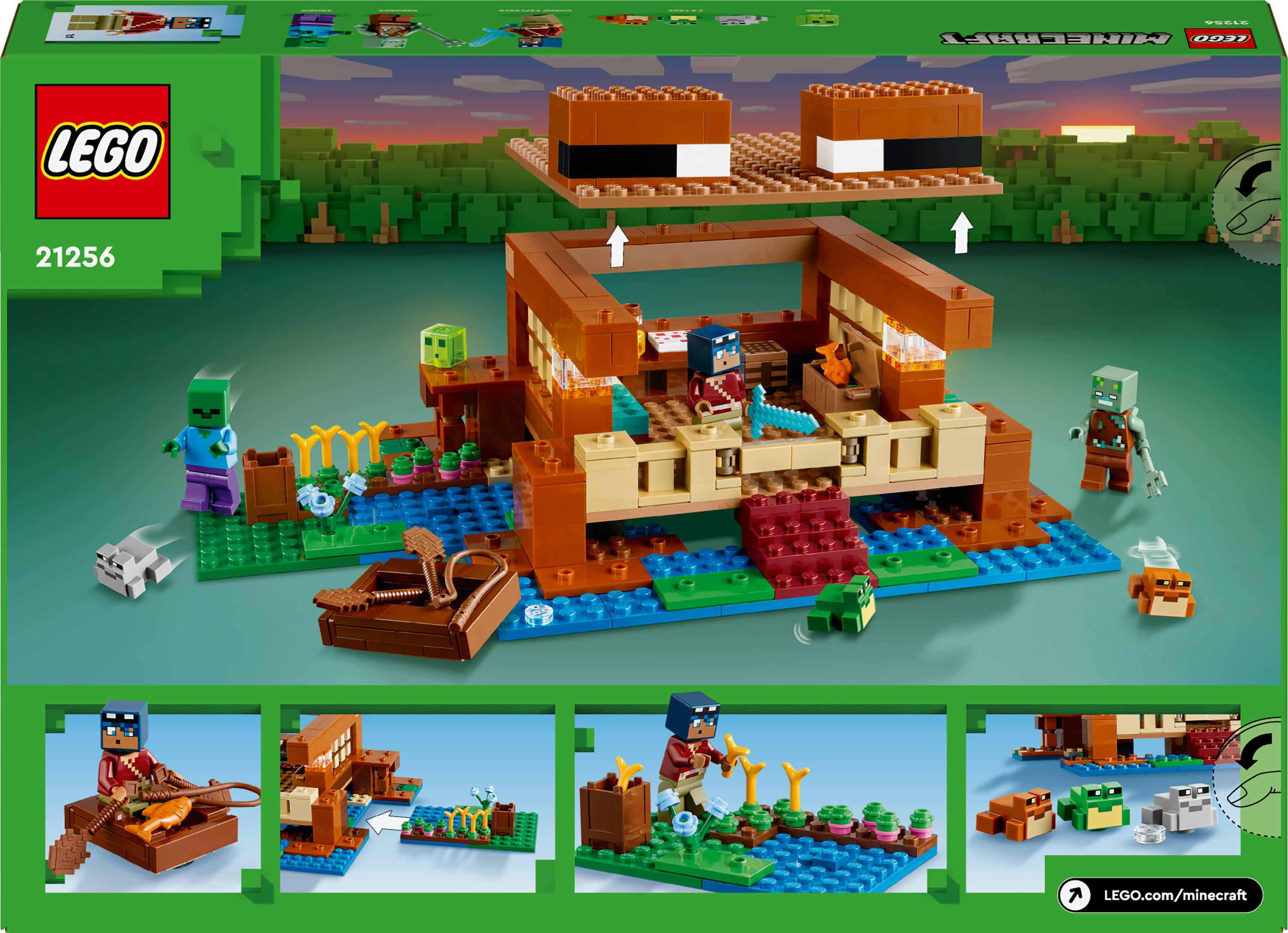 LEGO Minecraft La casa-rana