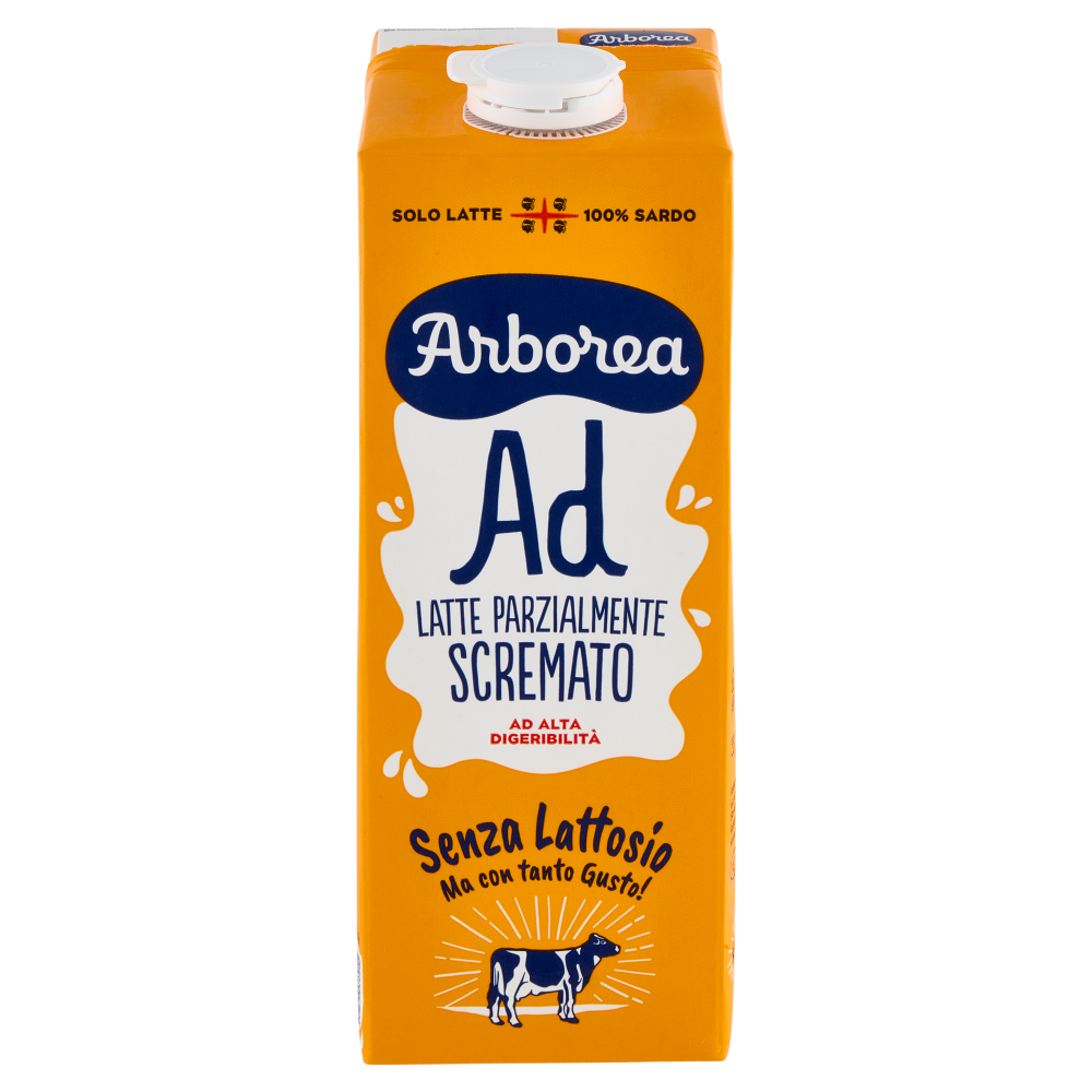 Arborea Ad Latte Parzialmente Scremato ad Alta Digeribilità Senza Lattosio 1000 ml