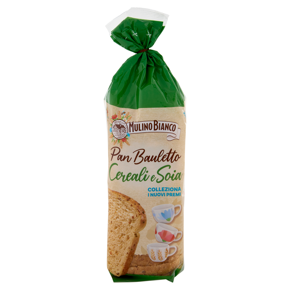 Mulino Bianco Pan Bauletto Cereali Pane Ideale per Panini 400g