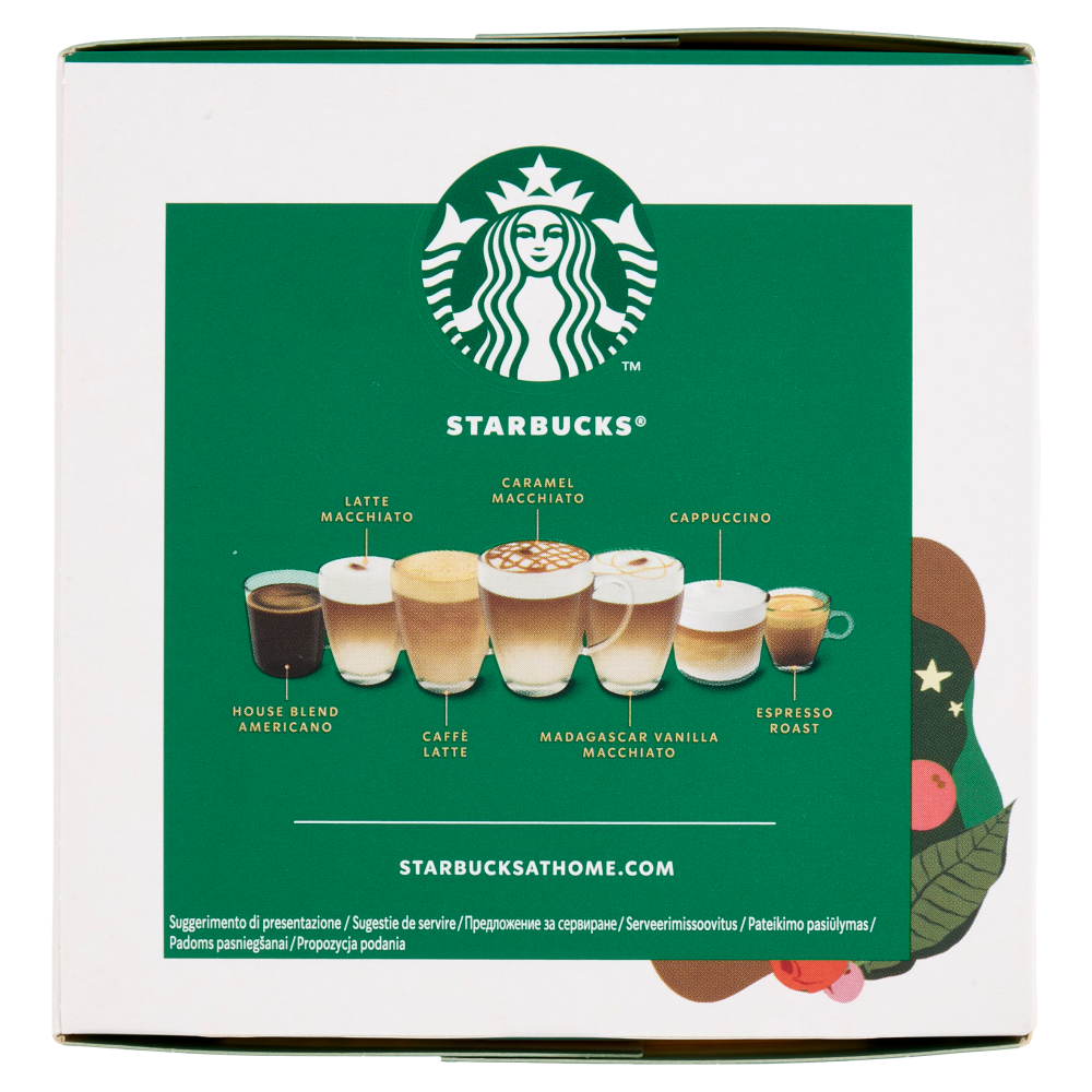 STARBUCKS House Blend by Nescafé Dolce Gusto Caffè Lungo 12 Capsule 102 g