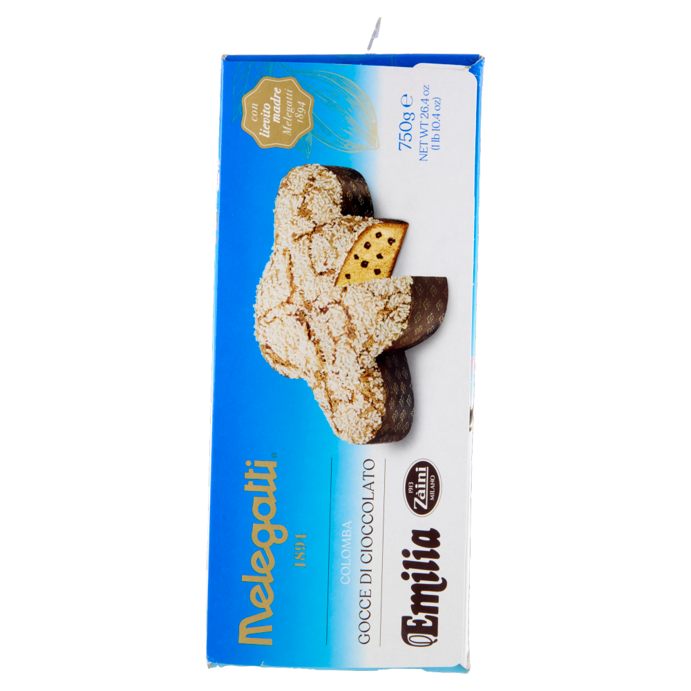 Melegatti 1894 Colomba Gocce di Cioccolato Emilia Zàini 750 g