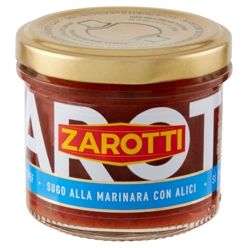 Zarotti S&igrave; Chef Sugo alla Marinara con Alici 110 g