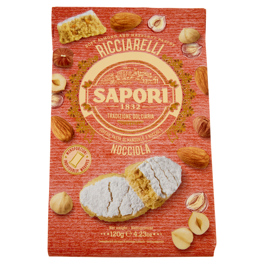 Sapori Ricciarelli Nocciola 120 g