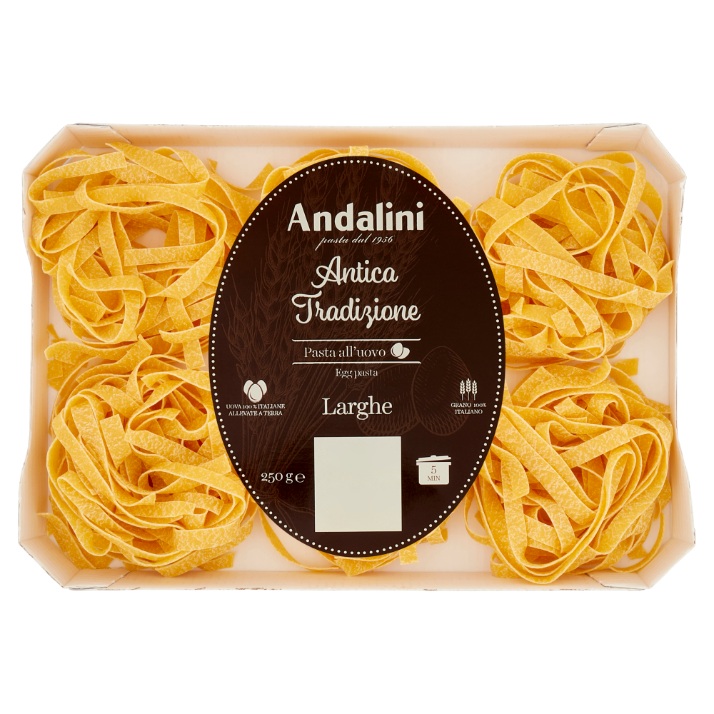 Andalini Antica Tradizione Pasta all'uovo Larghe 250 g
