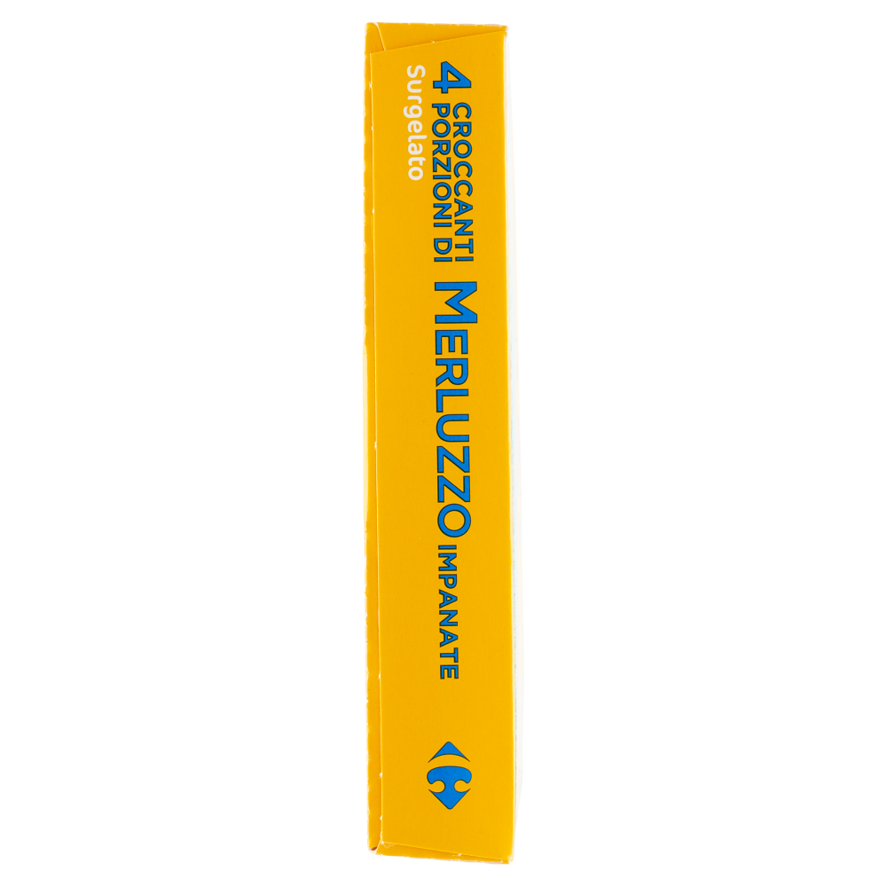 Carrefour 4 Croccanti Porzioni di Merluzzo Impanate Surgelato 4 x 100 g