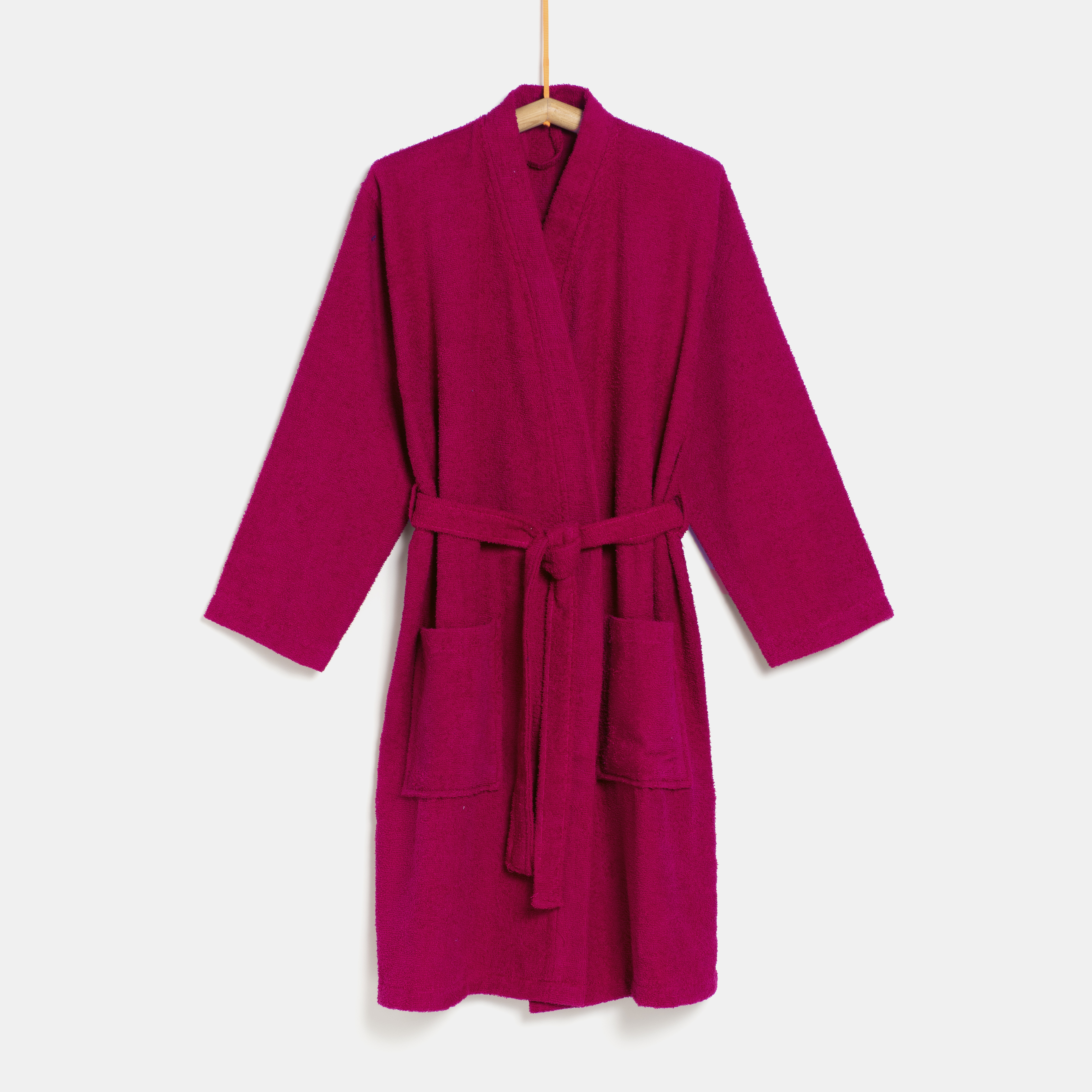 TEX HOME Accapatoio senza cappuccio, sangria, S/M