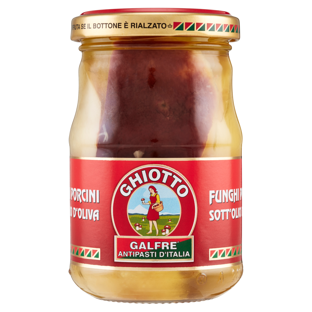 Galfr&egrave; Ghiotto Funghi Porcini Sott'Olio d'Oliva 190 g