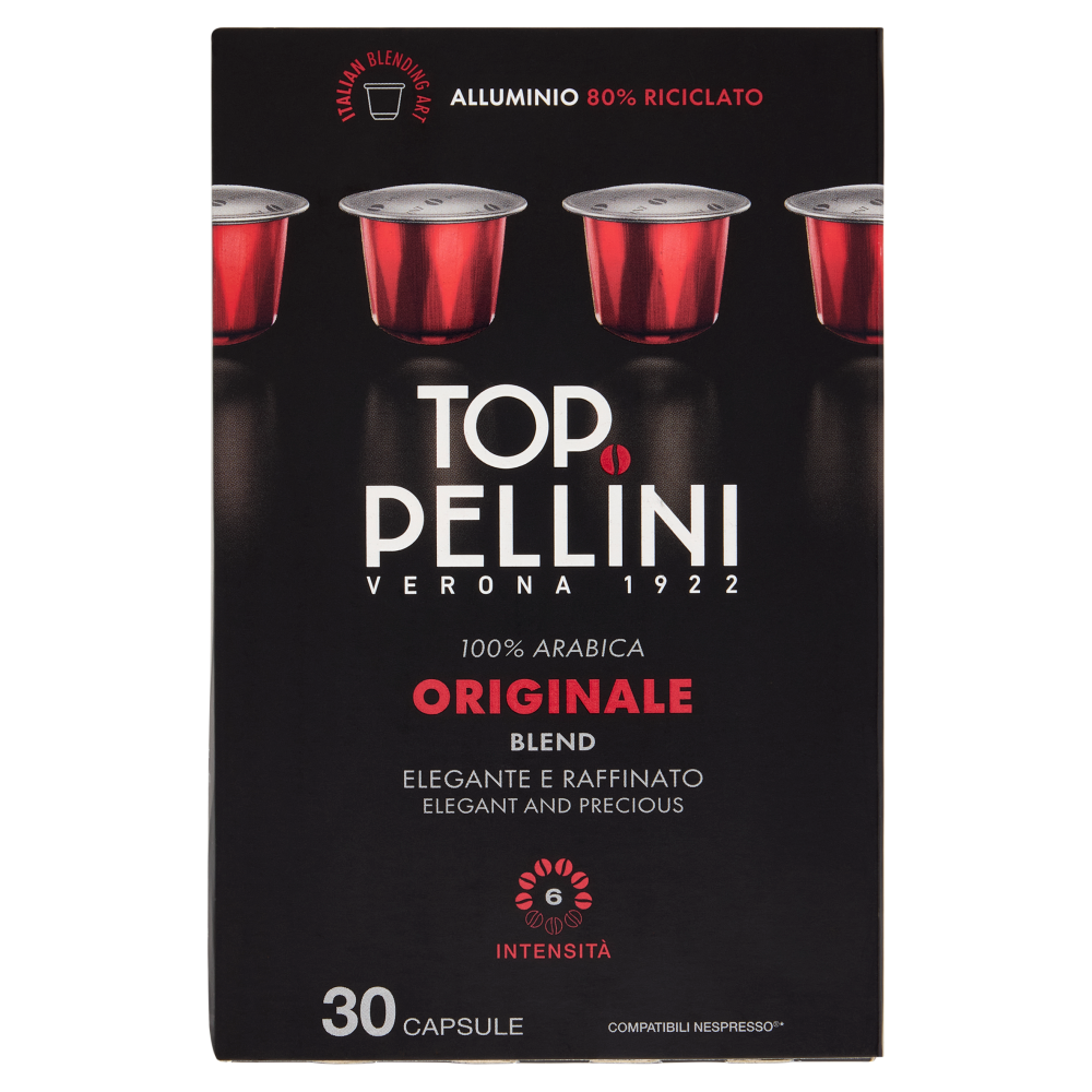 Top Pellini Originale Compatibili Nespresso* 30 Capsule 165 g