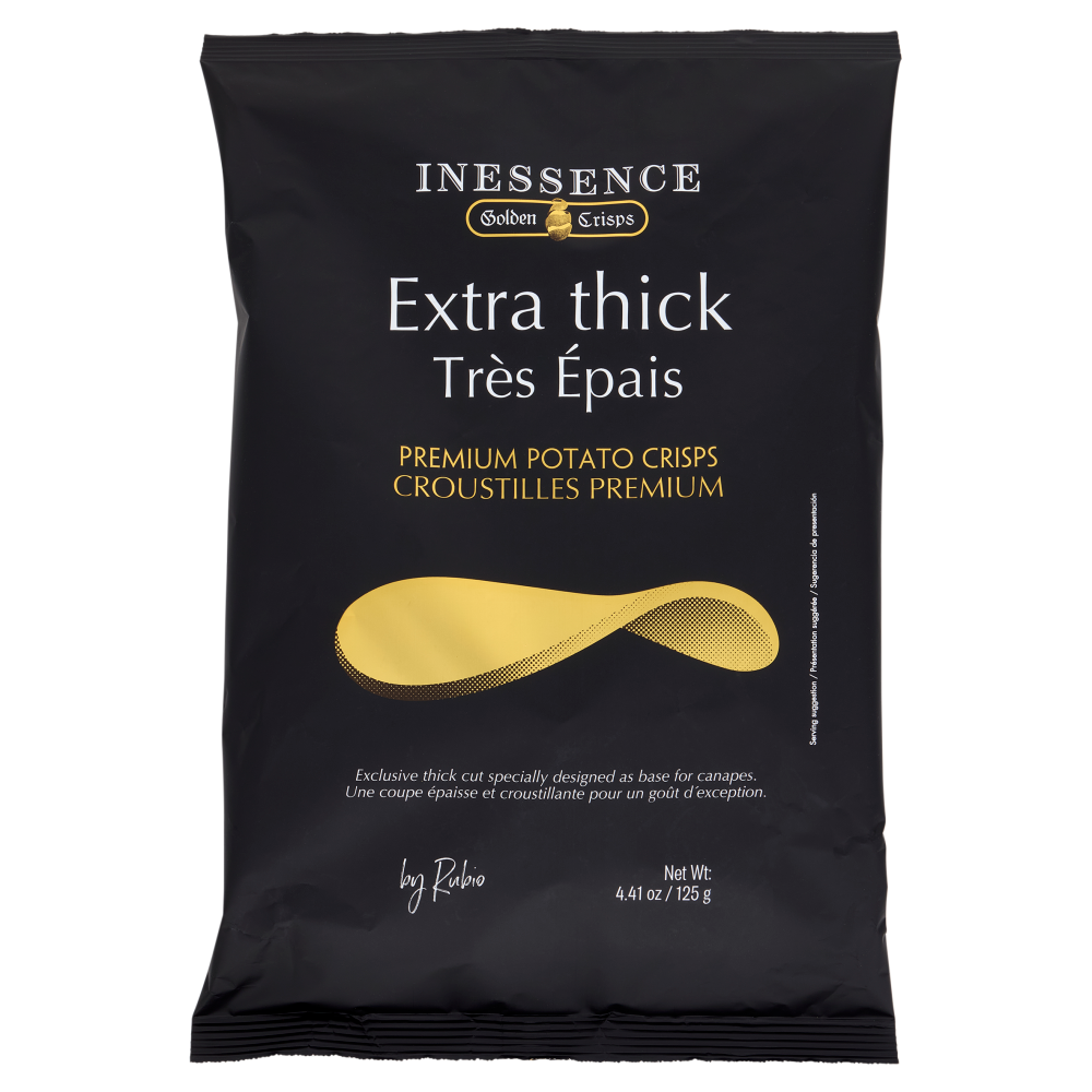 Inessence Extra thick Premium Potato Crisps 125 g