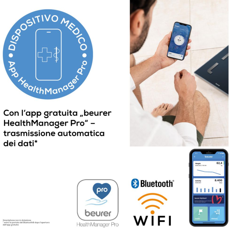 Beurer Bilancia diagnostica BF 880 WIFI