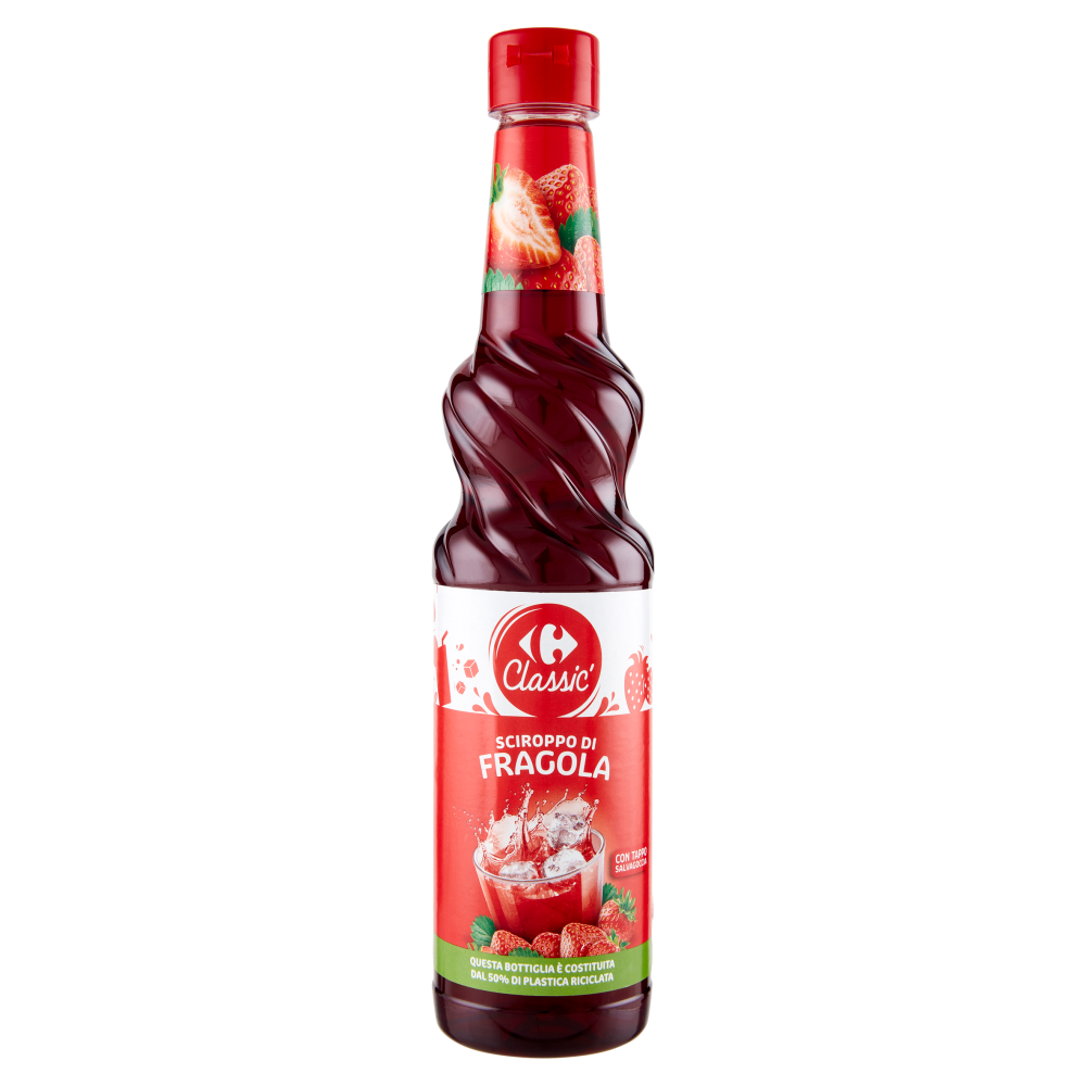 Carrefour Classic Sciroppo di Fragola 500 ml