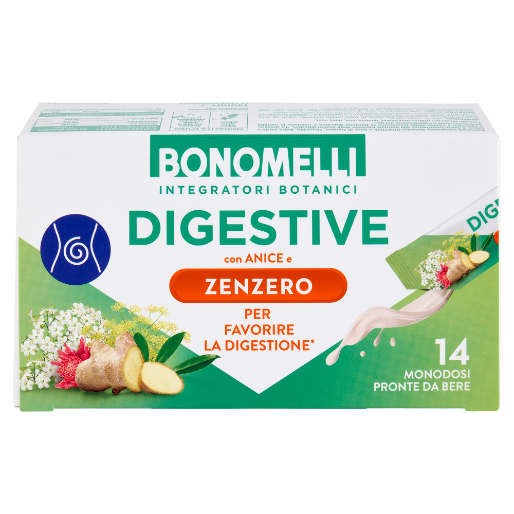 Bonomelli Integratori Botanici Digestive 14 stick monodose 140 ml