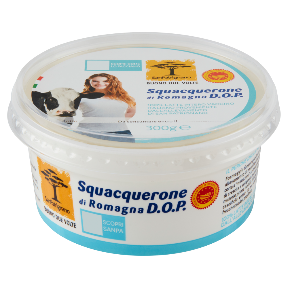 SanPatrignano Squacquerone di Romagna D.O.P. 300 g