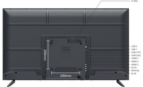 Smart-Tech Tv Led 40 pollici Full Hd Smart Tv Smart Tech 40FV10T1