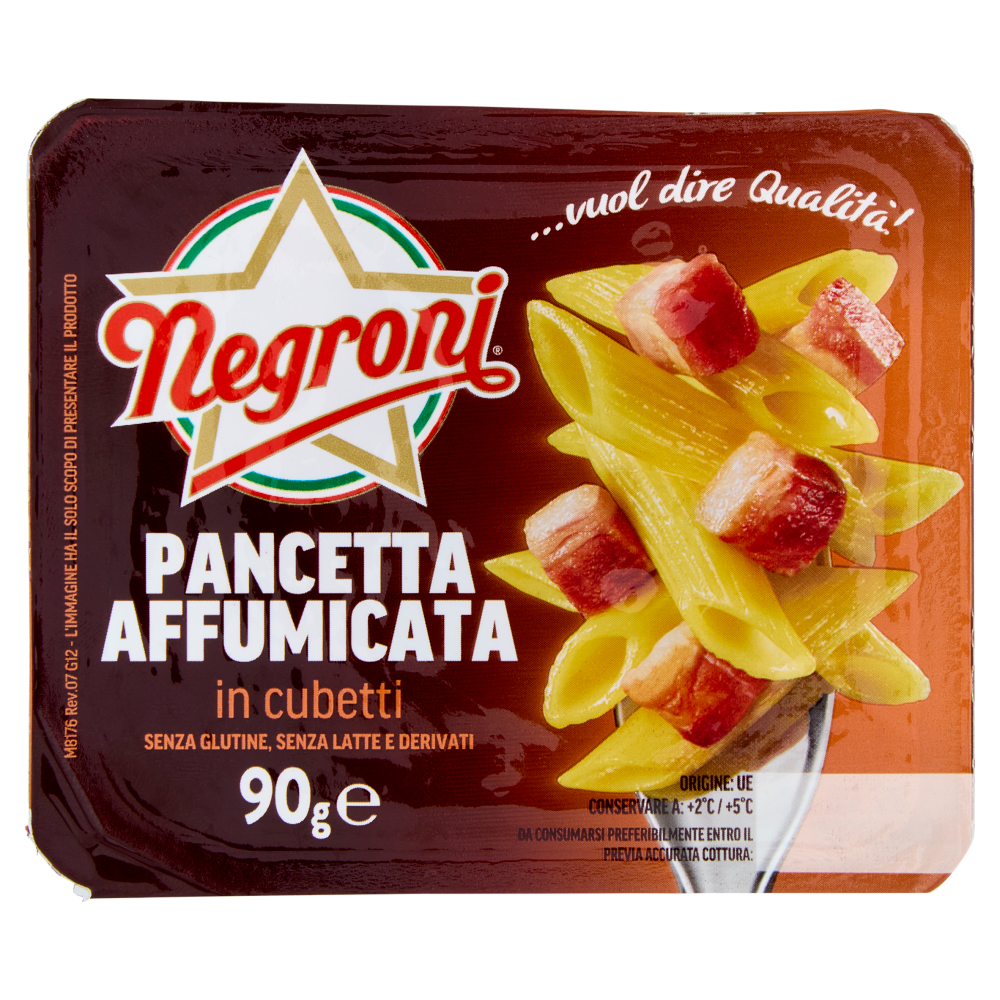 Negroni Pancetta Affumicata in cubetti 90 g