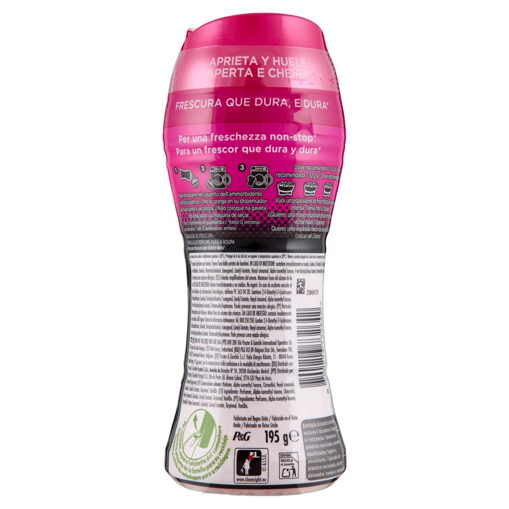 Lenor Unstoppables Profumo per il Bucato Freschezza Floreale 195 g