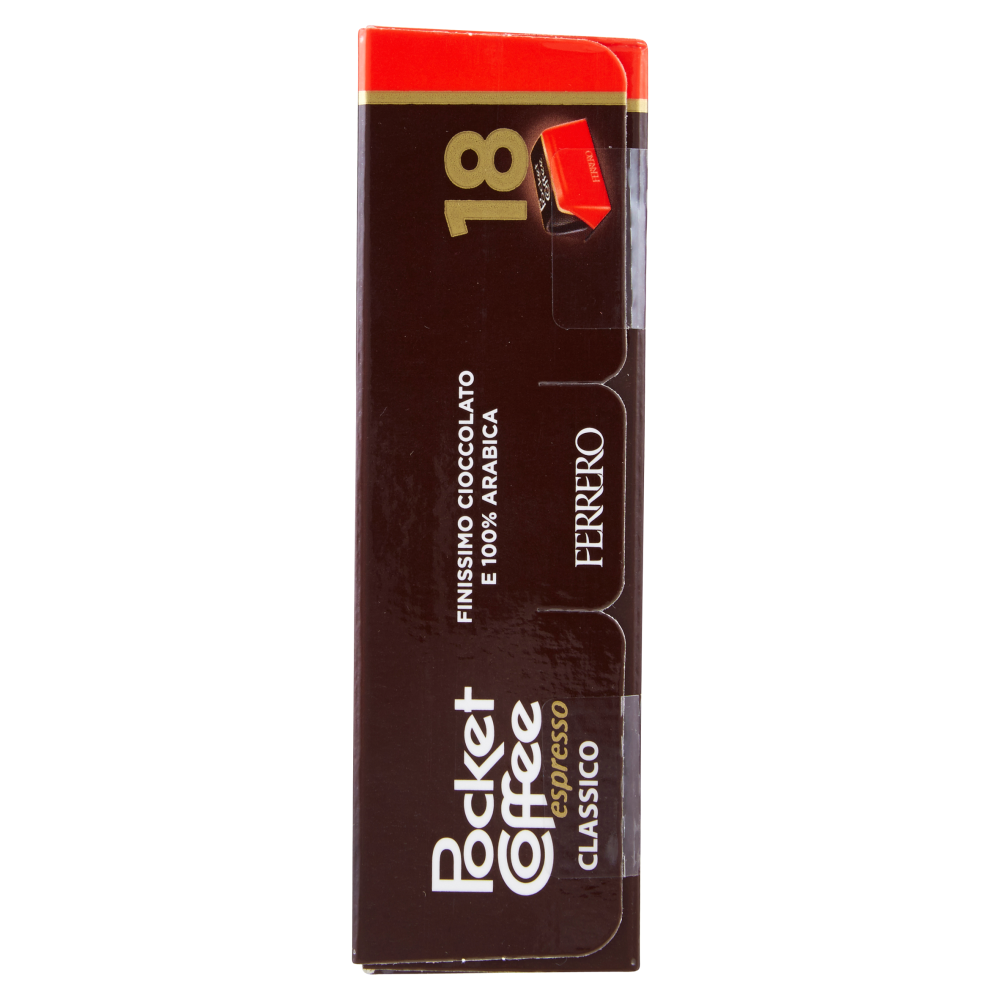 Pocket Coffee espresso Classico 18 Pezzi 225 g Carrefour