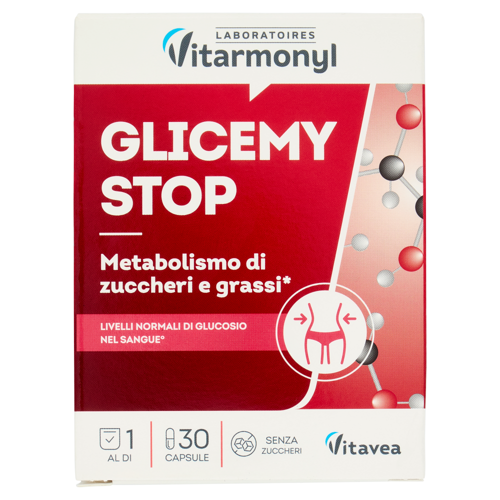 Laboratoires Vitarmonyl Glicemy Stop 30 Capsule 8,55 g