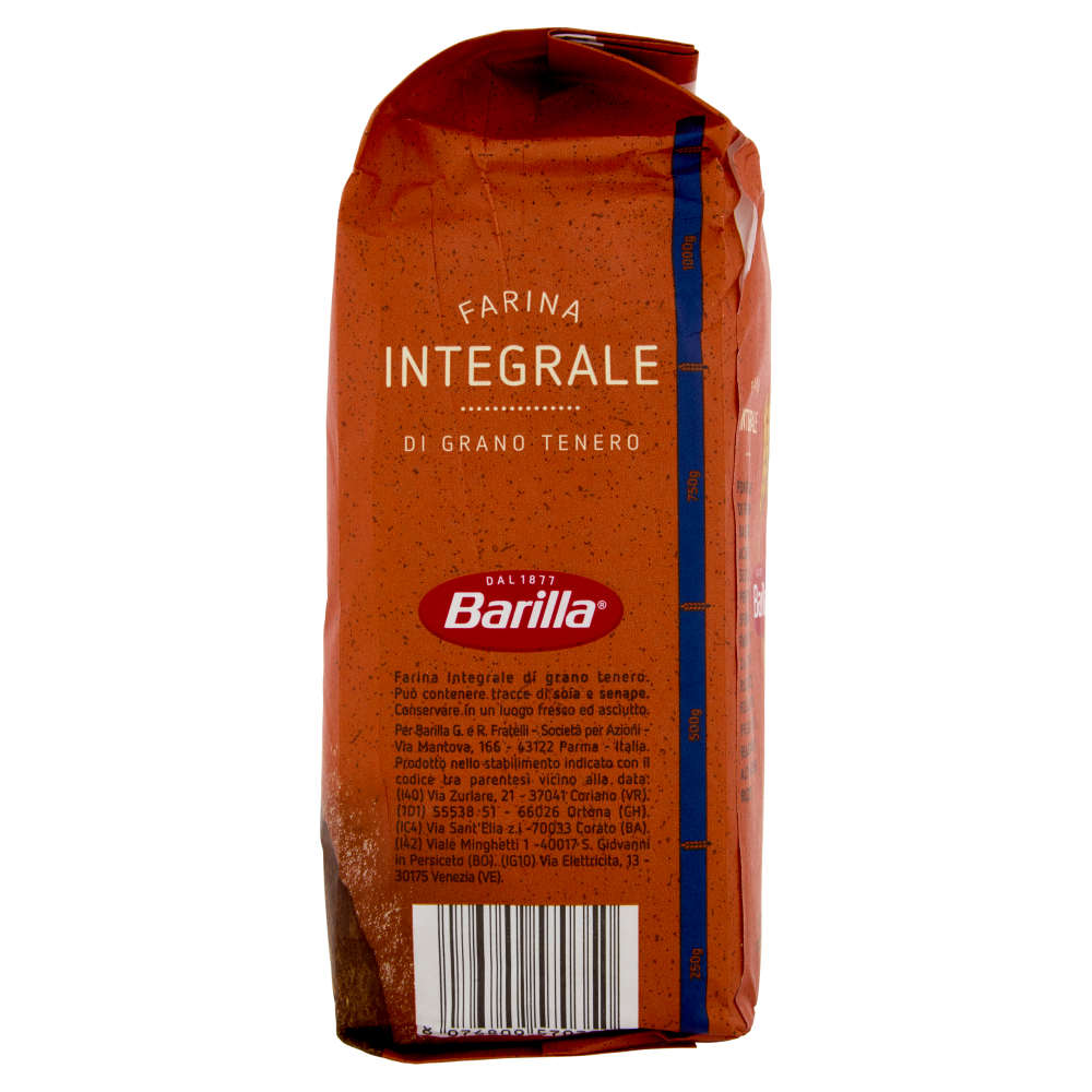 Barilla Farina Integrale di Grano Tenero 1000 g