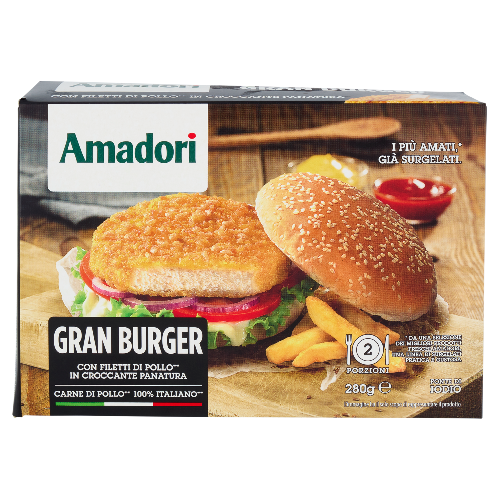 Amadori Gran Burger 280 g