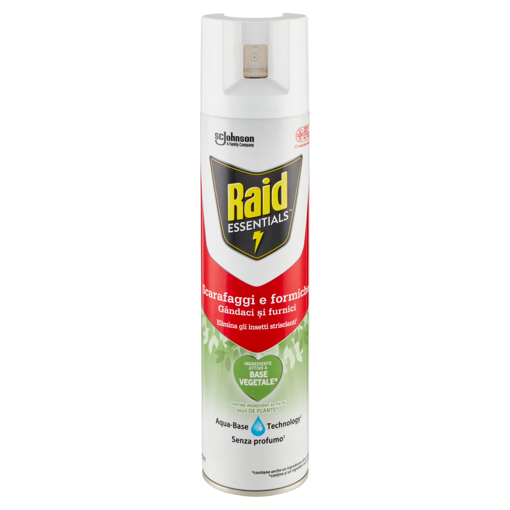 Raid Essentials Scarafaggi e Formiche, 400 ml