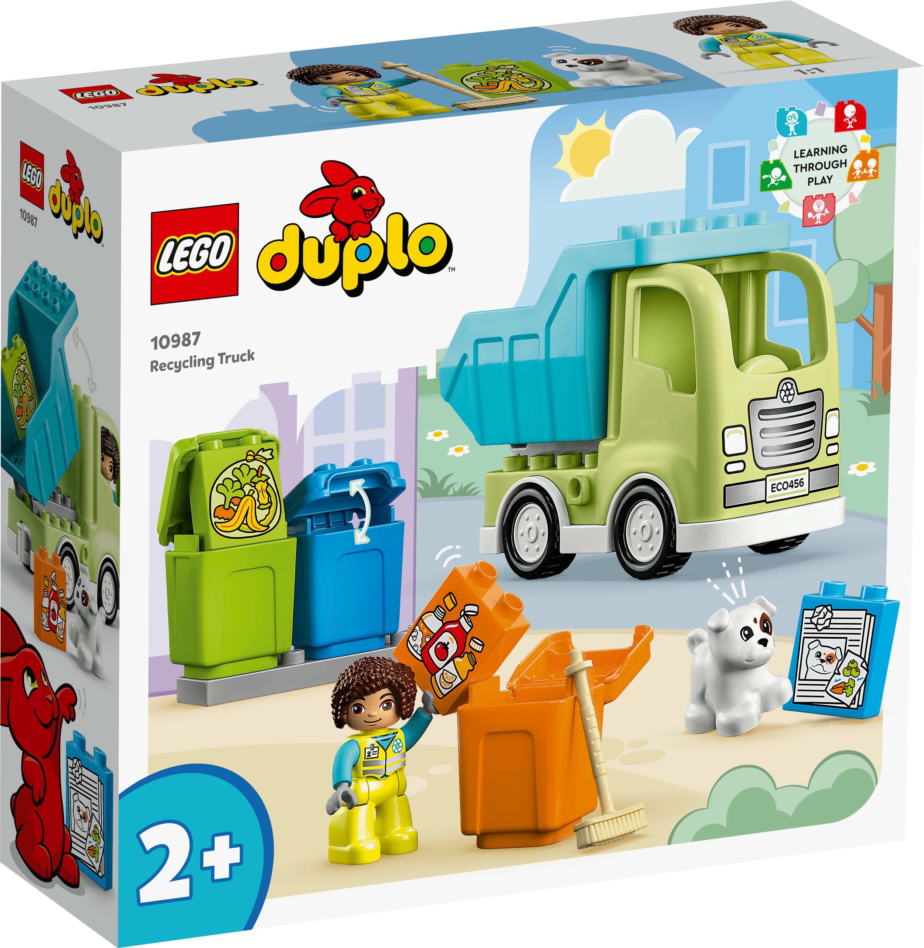 LEGO DUPLO Camion riciclaggio rifiuti