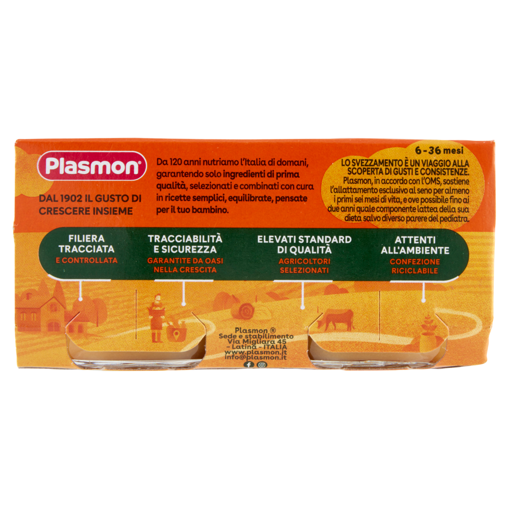 Plasmon Omogeneizzato 4 Frutti 2 x 80 g