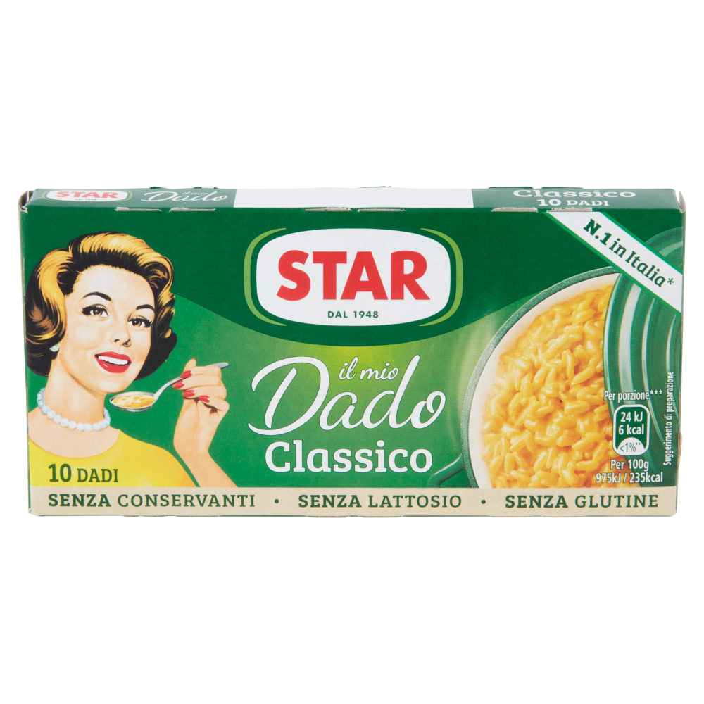 Star il mio Dado Classico 10 Dadi 100 g