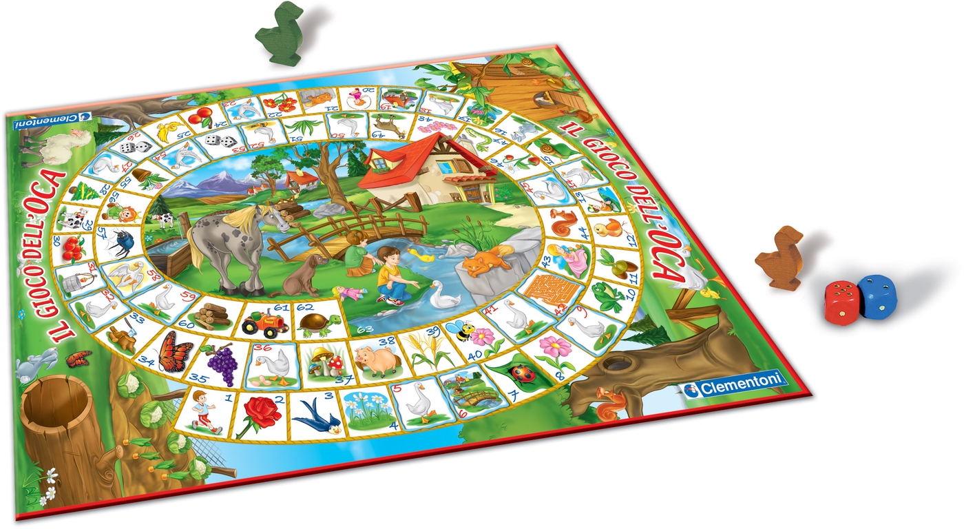 Clementoni Play Creative - Il Gioco Dell'Oca