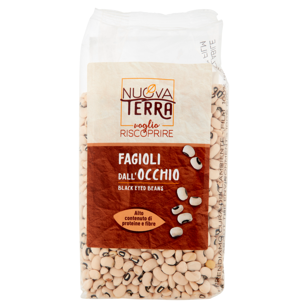 Nuova Terra voglio Riscoprire Fagioli dall'Occhio 500 g