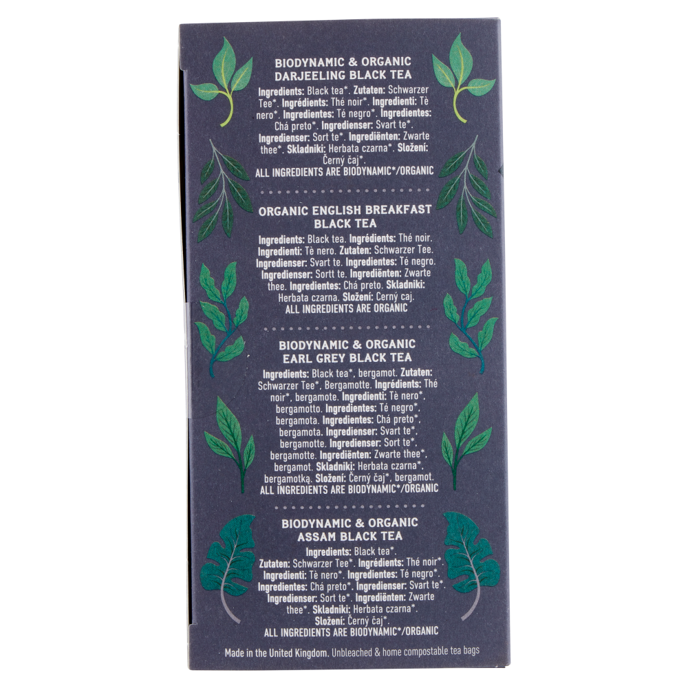 Hampstead Organic Bio Black Tea Selection 20 Sachets 41,25 g