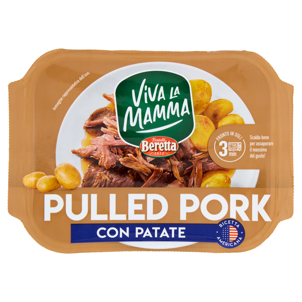 Viva la Mamma Pulled Pork con Patate 220 g