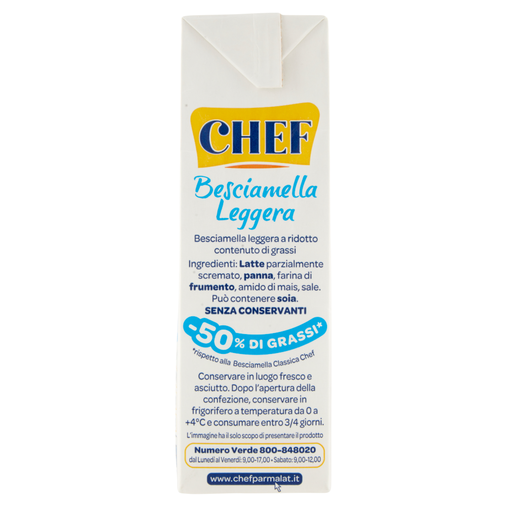 Chef Besciamella Leggera 500 ml