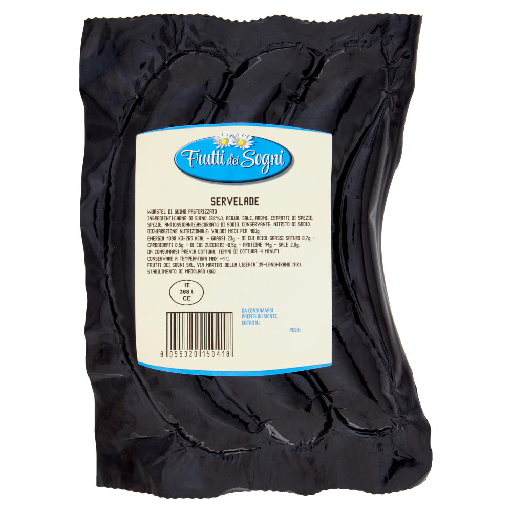 Frutti dei Sogni BBQ Servelade di Suino 0,280 kg