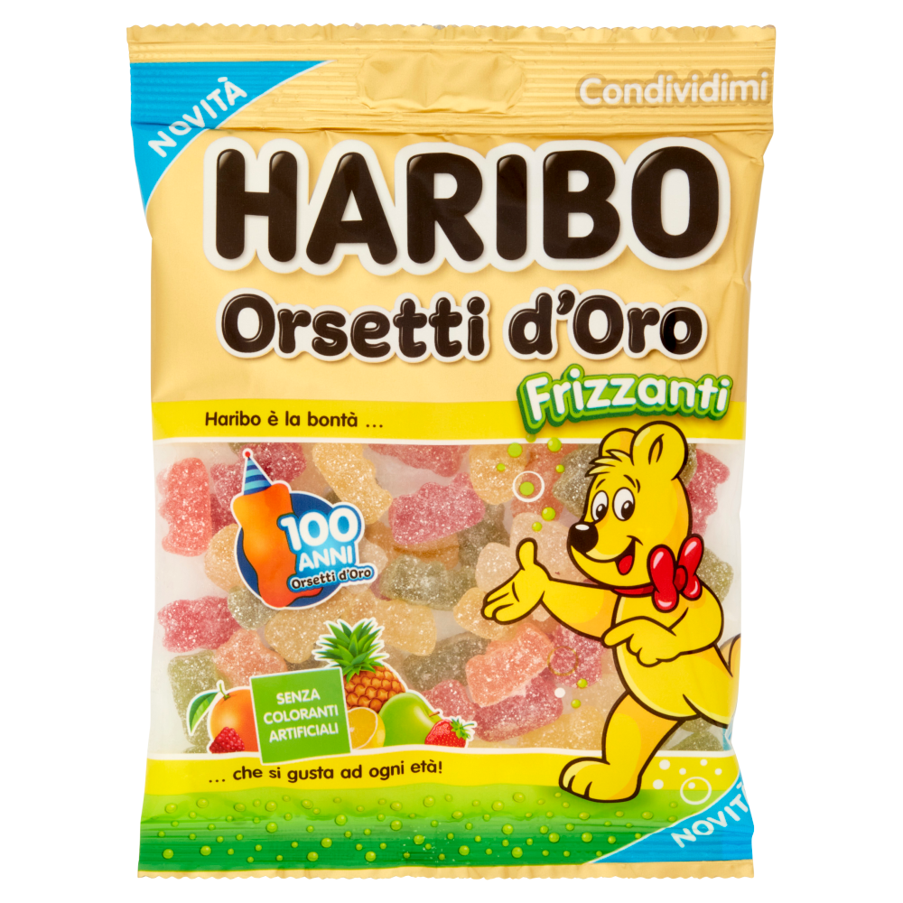 Haribo Orsetti d'Oro Frizzanti 150 g